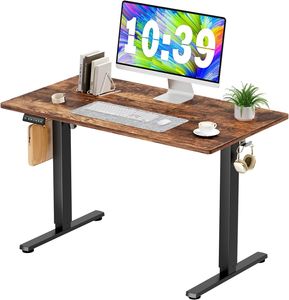 Schreibtisch Höhenverstellbarer Gaming Tisch Schreibtisch Standing Desk 140*60CM Table Tisch Höhenverstellbar Gaming Desk