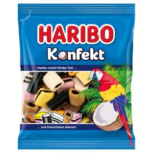 Haribo lukrecja słodka słona pikantna owocowa do przekąszenia 175g