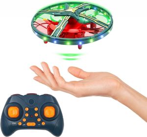 Fliegender Ball Mini Drohne, Fliegendes Spielzeug für Kinder mit drehbaren und leuchtenden Lichtern, Drinnen und draußen Hindernisvermeidung