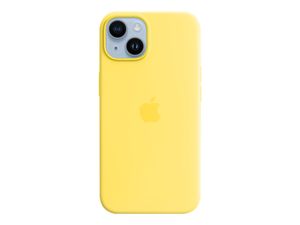 Apple Silicone Case iPhone 14         ye  mit MagSafe - canary Yellow