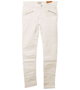 REVIEW for Teens Skinny-Jeans schlichte Mädchen Jeans Hose Ankle-Länge Weiß, Größe:164