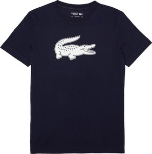 Lacoste Shirt Krokodil-T-Shirt aus atmungsaktivem Jersey