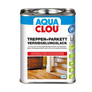 CLOU L10 AQUA CLOU Treppen- und Parkettversiegelungslack 0,75 Liter - VE 6