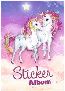 HERMA Stickeralbum "Einhorn Best Friends" DIN A5 16 Seiten