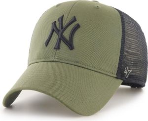 47 Brand Trucker Cap - FLAGSHIP New York Yankees wood olive