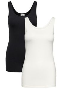 Tank Top 2-er Stück Pack Ärmelloses Shirt Basic Set JDYAVA | S