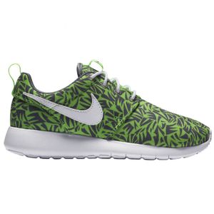 Nike Roshe One Rosheone Print GS Sneaker Schuhe grün/grau/weiß 677782-009, Farbe:grau/grün, Schuhgröße:38.5 EU