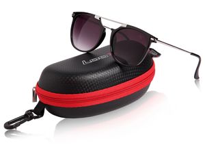 Loox Sonnenbrille Retro Vintage Herren Damen 'Toulon'UV4000, Modell wählen:silber