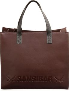 Sansibar Schultertasche Shopper Merlot weinrot Sansibar Schultertasche Shopper Merlot weinrot