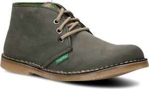 NAGABA Boots Herren Vegan Schuhe aus Kunstleder, Einlegesohle Mikrofaser, Khaki, 43