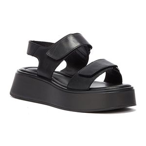 Vagabond 5334-801-92 Courtney - Damen Schuhe Sandaletten - Black, Größe:38 EU