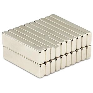 Neodym Magnet 40 x 10 x 5 mm Quader Case - 25 Stück