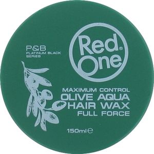 Red One Olive Aqua Hair Wax 5oz 150ml