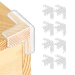 Kantenschutz Eckenschutz Selbstklebend Transparent kindersicherung Tischkantenschutz Eckschutzkanten(8pcs)