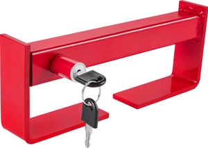 VEVOR Zámok kontajnera Zámok kontajnera Oceľová skrutka Uzamykací mechanizmus 25-45cm Červená