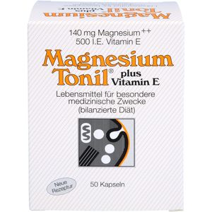 Magnesium Tonil plus vitamin E, 50 kapslí