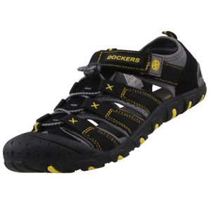Dockers Jungen Outdoorsandalen 32808-33, 32808-34, 32808-35, 32808-36, 32808-37, 32808-38, 32808-39, 32808-40, 32808-41 DOK-40TW650-637 schwarz/grau 36 [Kinderschuhe]
