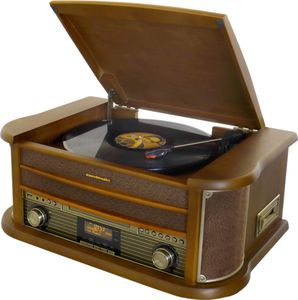 SOUNDMASTER CLASSIC LINE Stereoanlage NR565DAB, Nostalgie