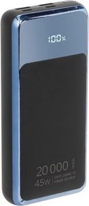 Rivacase VA1075 Powerbank Lithium Polymer (LiPo) 20000 mAh Schwarz, Blau