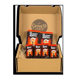 Genussleben Box mit 700g Ferrero Pocket Coffee espresso
