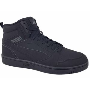 Puma Rebound V6 Mid Buck - Herren Sneakers Basketball Schuhe Schwarz 393580-01 , Größe: EU 47 UK 12