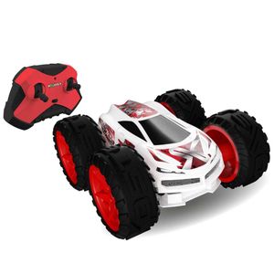 Exost Funkgesteuertes Spielzeug-Stuntauto Gyrotex Rot 1:12