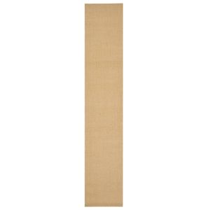 vidaXL Teppich Natur Sisal 66x350 cm