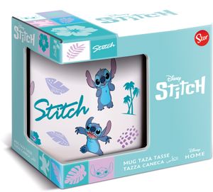 Keramik Tasse | Disney Stitch | 325 ml | Henkel-Becher in Geschenkbox
