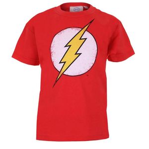 The Flash - T-Shirt für Jungen TV1006 (128) (Rot)