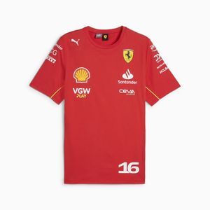 Puma Sf Leclerc Tee - burnt red, Größe:M