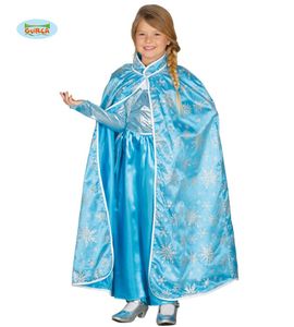 umhang Ice Princess Junior Polyester blau Einheitsgrösse