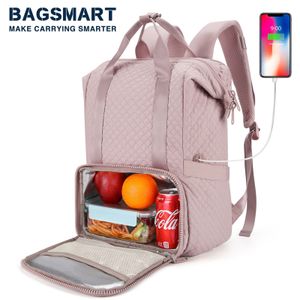 Outdoor-Reise-Picknick-Rucksack, Familienkühlschrank, tragbarer Rucksack für frische Lebensmittel, isolierte Tasche für Essensrucksäcke
