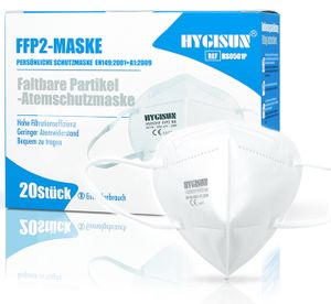 HYGISUN FFP2 Maske weiss, 20 VE