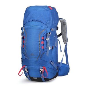 Mofut Kletterrucksack 35L (30L+5L) Großer Wanderrucksack mit Rückenbelüftung, Wasserdicht Multifunktionaler Daypack für Radfahren Reisen Klettern Sport (Einschließlich Regenschutz), mit Regenschutz für Outdoor Reisen Camping Trekking