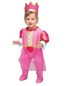 Prinzessinnen-Kostüm für Mädchen Kleinkinder Faschingskostüm pink-gold