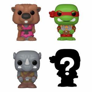 Funko Teenage Mutant Ninja Turtles Bitty POP! Vinyl Figuren 4er-Pack Splinter 2,5 cm