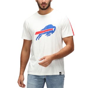 Re:Covered Shirt - NFL Buffalo Bills ecru weiß - L