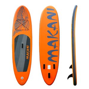 Makani SUP Orange Stand Up Paddle Board Surfboard Paddleboard 320cm 150kg PVC