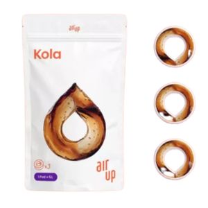 Air Up Pod mit Cola-Geschmack - 0 Zucker, 0 Kalorien nur Natürliches Aroma, 3x Pods für 15L Wasser mit Kola Geschmack nur durch Duft für Airup Flasche