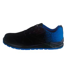 WORK2DO S1P SRC1 Nr: 42 Sicherheitsschuhe Arbeitsschuhe bequem sportlich Schwarz/Blau
