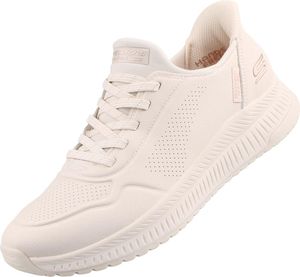 Skechers BOBS Squad 4 Damen Slipper in Beige, Größe 38