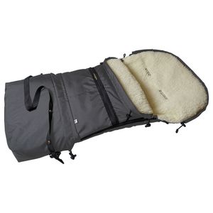 Bergsteiger Fußsack, Kinderwagen Winterfußsack 5-in-1, Gurtschlitze, für Babyschale, Babywanne, Sportwagen, Öko-Tex 100, Bergsteiger Kinderwagen-Zubehör