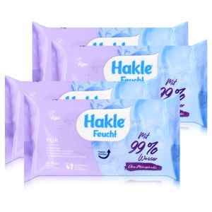 Hakle Feucht Pur mit 99% Wasser 42 Blatt - Toilettenpapier (4er Pack)