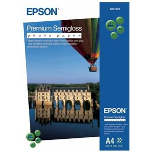 Epson premium semiglossy photo paper a4, 20 Blatt à 251g.