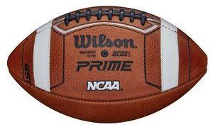 Wilson GST Prime Official Football Game Ball WTF1103IB, American-Football-Bälle, Unisex, Braun, Größe: 9