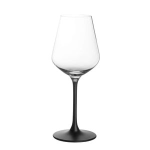 Villeroy & Boch Rotweinkelch, Manufacture Rock klar,schwarz, 4 tlg.