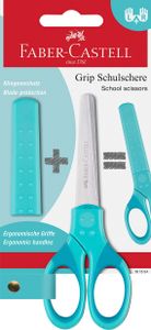 FABER-CASTELL Kinderschere Grip türkis 13,5 cm