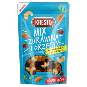 Kresto Mix brusinky a ořechy 140 G