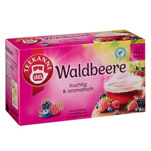 Teekanne Waldbeere fruchtig und aromatisch Früchtetee 40 Tebeutel 50g