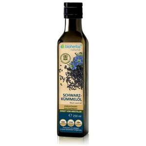 Schwarzkümmelöl kaltgepresst ägyptisch naturrein Öl 250ml vegan hochwertig